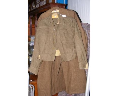 Selection of original vintage Army Uniform 