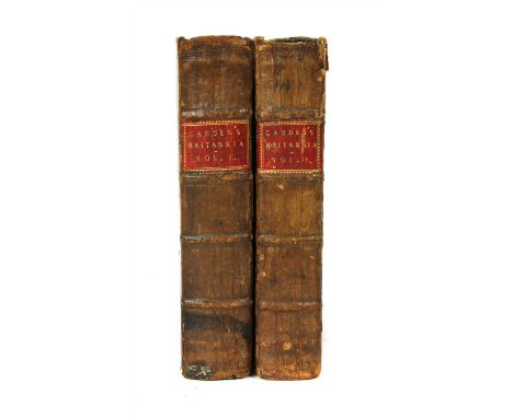 Atlases, British Isles- Camden (William): Camden's Britannia Abridg'd with improvements and continuations to this present tim
