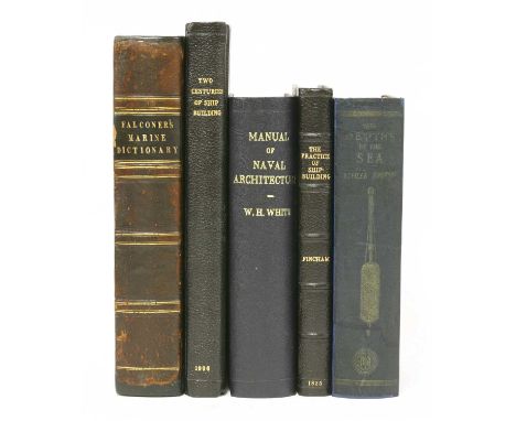 Maritime: 1- Falconer, W: A New Universal Dictionary of the Marine. Cadell &amp; Davies, 1815, Originally compiled by William
