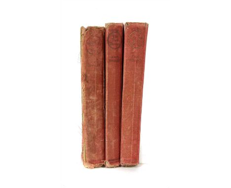 TOLKIEN, J R R: THE LORD OF THE RINGS. 3 volumes. George Allen &amp; Unwin, 1954-1955, first editions: The Fellowship of the 