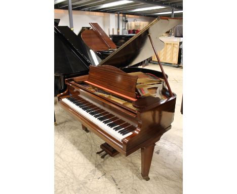 Bechstein (c1931) A 5ft 1in Model L grand piano in a mahogany case on square tapered legs; together with a stool. AMENDMENT I