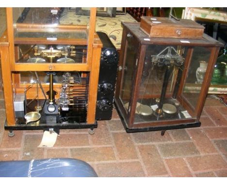 A Model BA6 Stanton laboratory instrument, together with laboratory scales, etc.  