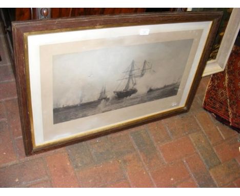 A WYLLIE maritime print 