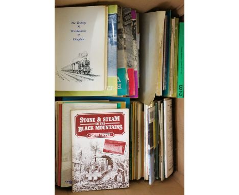 A large quantity of railway pamphlets, soft back books etc., including P.W.B. Semmens, Bill Hoole - Engine man Extraordinary,