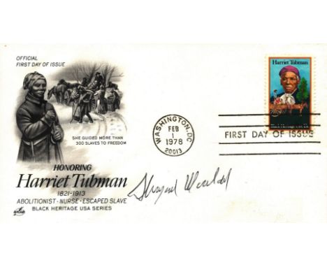 Supreme Court Thurgood Marshall signed commemorative cover. Good condition. All autographs come with a Certificate of Authent