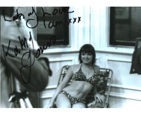 Kathy Jones Singer / Corrie Actress Signed Photo . Good condition. All autographs come with a Certificate of Authenticity. We
