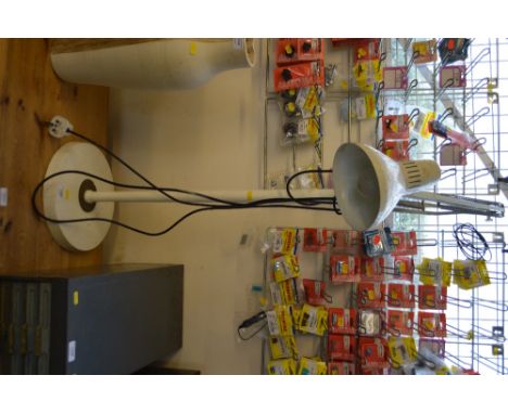 A large Angle Poise style lamp 