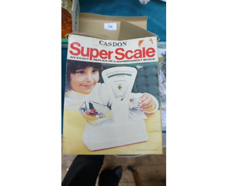 Child's Casdon  set of Super Sweet scales in original box.