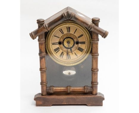 A German 1 day alarm mantle clock HAC Warttenburg AF