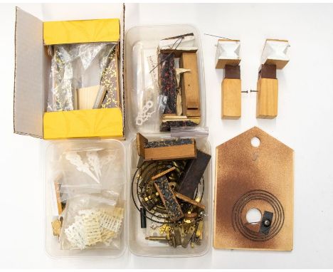 A box of cuckoo clock spares AF