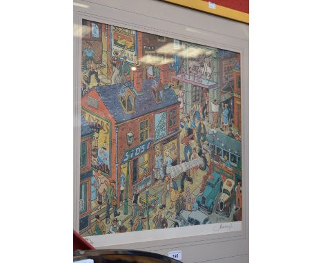 Joe Scarborough
The Ritz
signed, Limited Edition B4/700, print