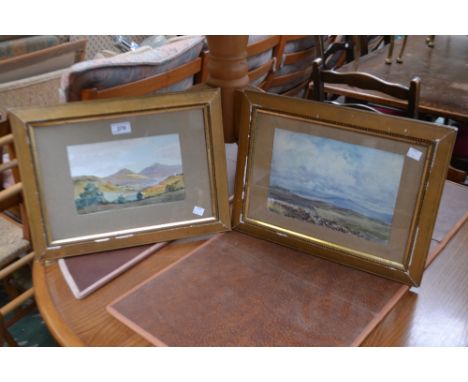 M K Dickes
A Pair, Mountains at Mourne, Co. Down
signed, watercolours
