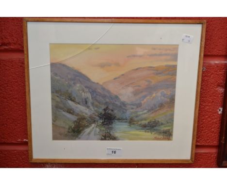 Michael Crawley
Morning Light, River Dove, Derbyshire
signed, watercolour
