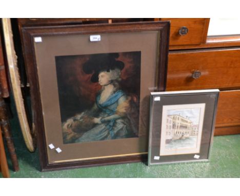 Pictures and Prints - Artist Unknown
Palazzo Comini
pen and watercolour sketch, named, dated '85, 21cm x 14.5cm;
a portrait p