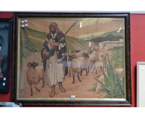 Morgan
The shepherd
hand tinted print, framed
