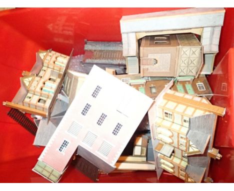 Card Kit Built OO Scale Model Buildings 