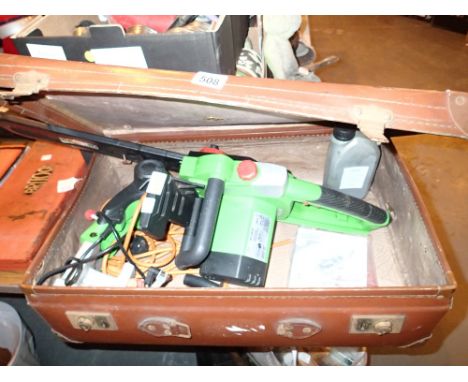 Flora Best chainsaw with chain sharpener 