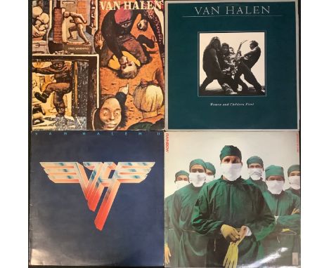Vinyl Records - LP's including Van Halen - Fair Warning - K56899; Women and Children First - K&nbsp;56793; Van Halen II - K 5