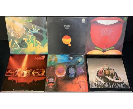 Vinyl Records - LP's including Nucleus - Elastic Rock - 6360 008 (With original Vertigo inner&nbsp;sleeve); Gentle Giants - A