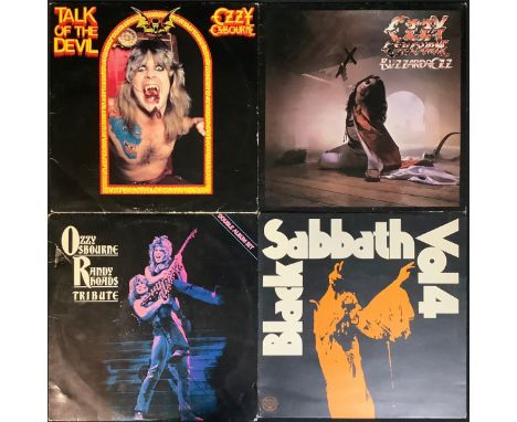 Vinyl Records - LP's including Ozzy Osbourne - Talk of the Devil - JETDP 401; Blizzard Of Ozz- JETLP&nbsp;234; Randy Rhoads T