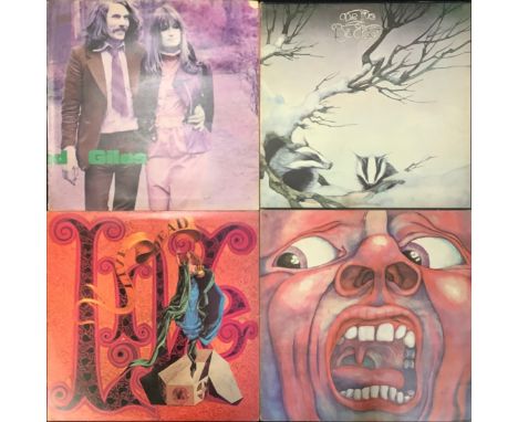 Vinyl Records - LP's including McDonald and Giles - McDonald and Giles - ILPS 9126; Badger - One&nbsp;live Badger - K 40473; 