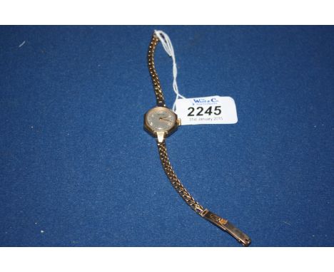A ladies vintage Swiss wristwatch