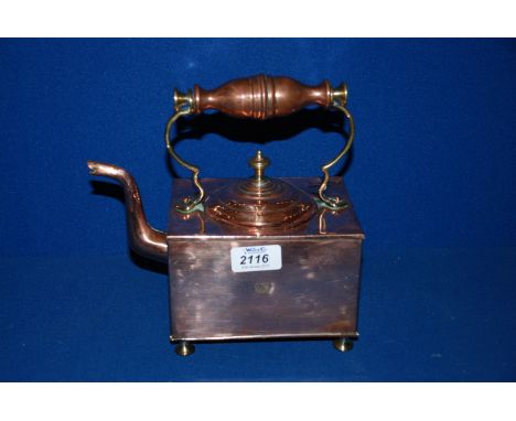 A Victorian Copper Kettle.