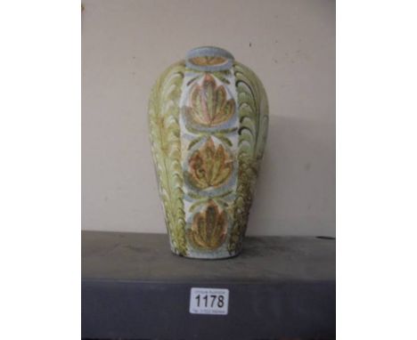A Glyn Colledge Denby vase, approximately 33 cm.
