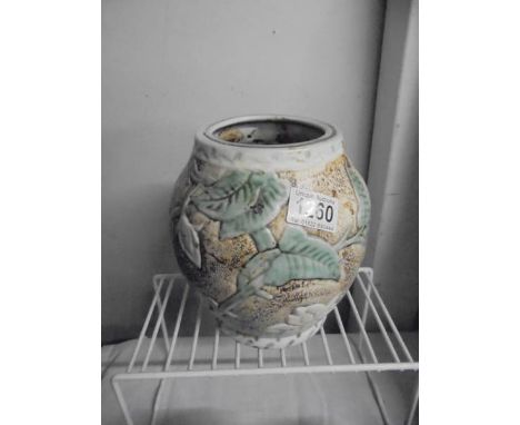 A Denby Bourne ceramic vase.