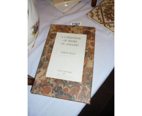 A catalogue of books on angling.