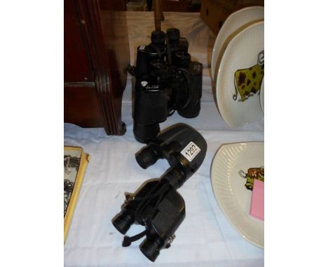 Four sets of binoculars including Super Zenith and Cosmica.