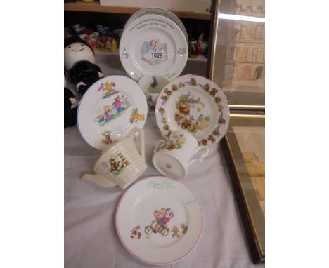 A Shelley Mabe Lucie Attwell pate and other children's ceramics inc. Wedgwood Peter Rabbit