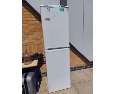 A working Zanussi fridge freezer