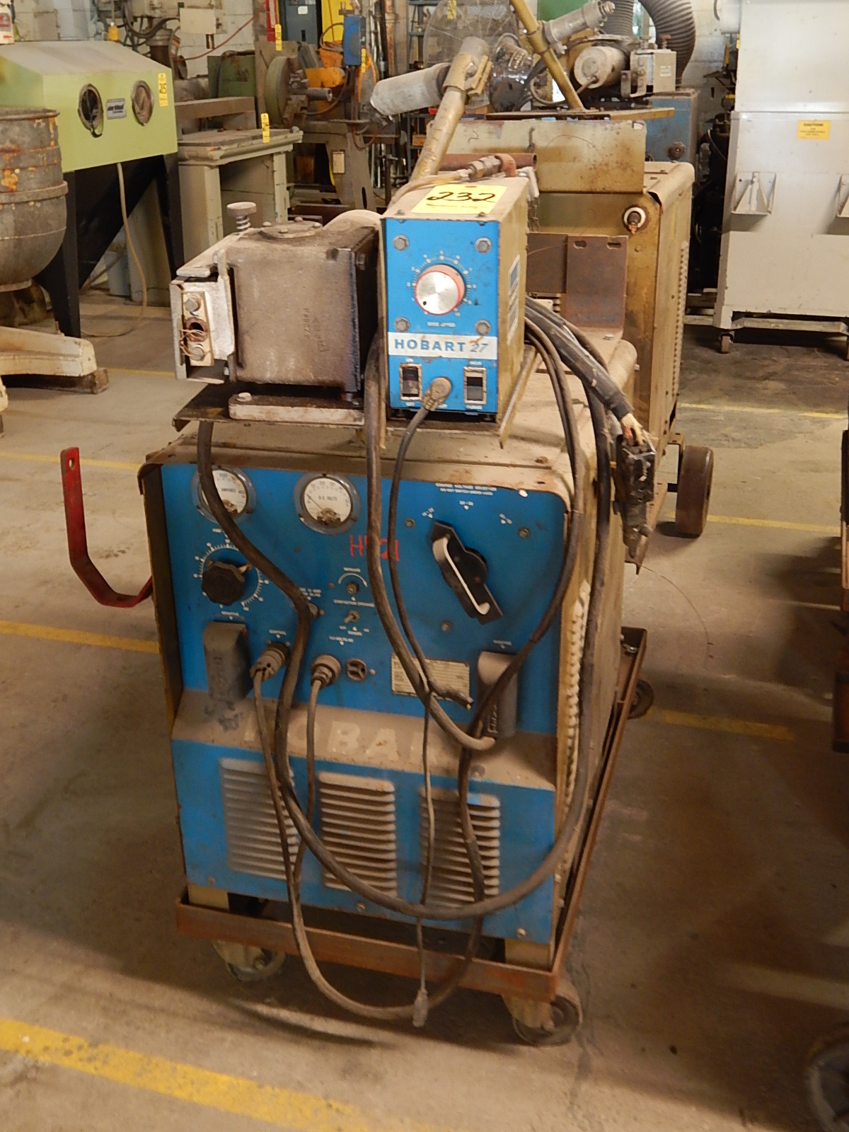 Choice Of Lots 231 232 Hobart Rc 300 Mig Welder With Hobart 27