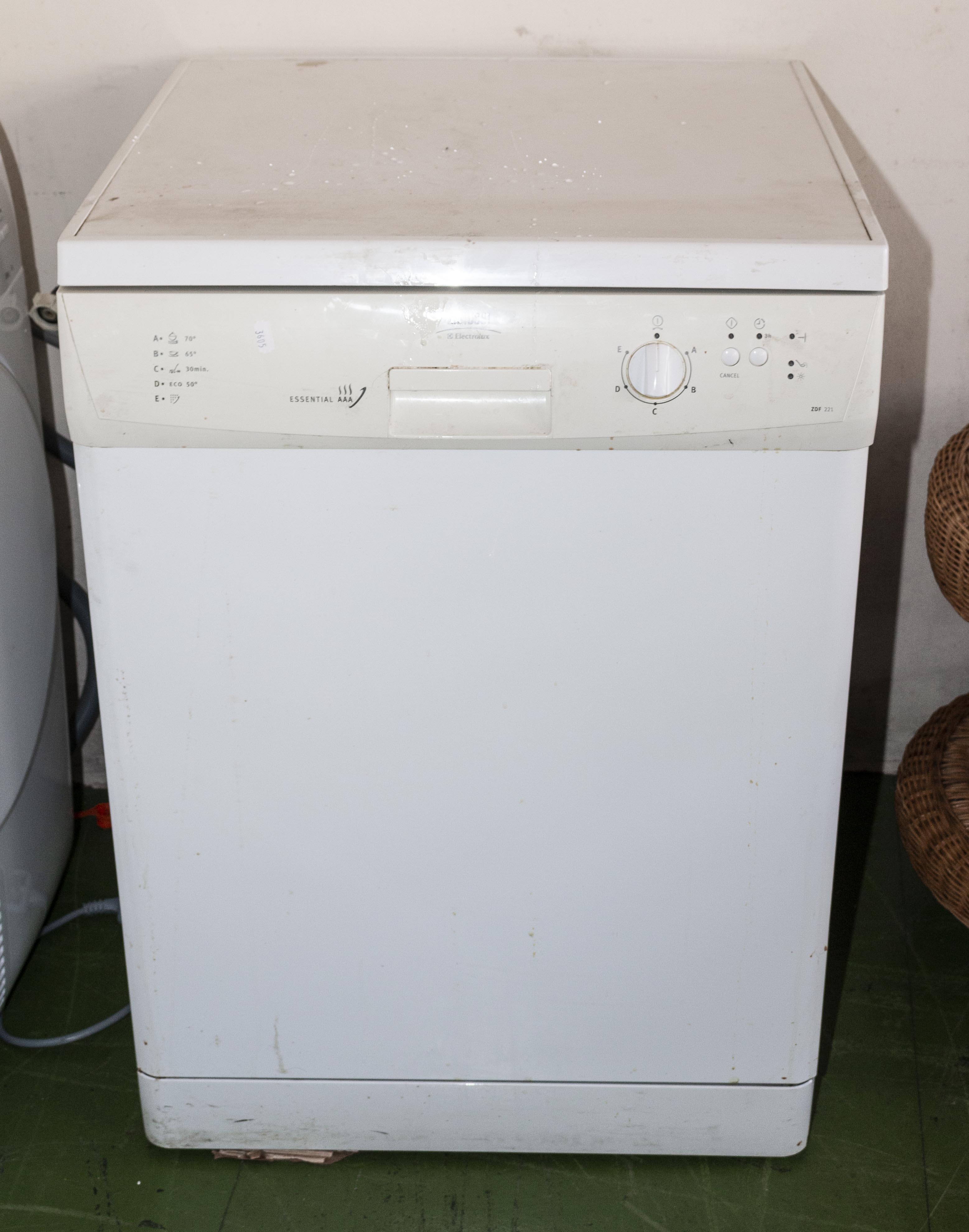 zanussi essential aaa dishwasher