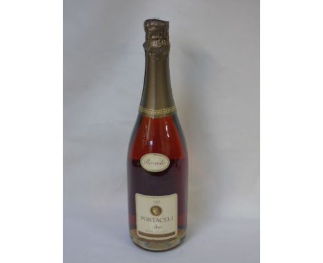 3 Bottles Portaceli Carva Brut Rosado sparkling wine