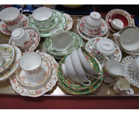 Colclough, Paragon, Spode, Grafton, Minton and Other Tea Ware:- One Box