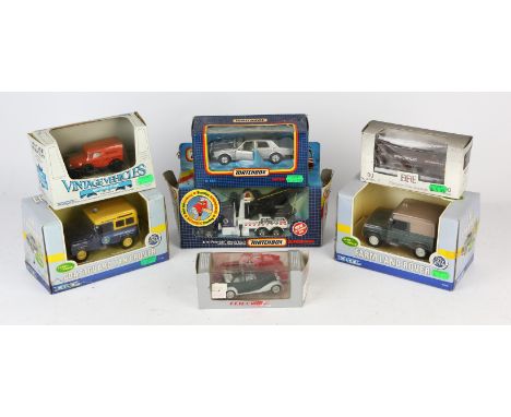 A quantity of die-cast vehicles, some boxed, including; Matchbox, Solido, Gama, EFE and many others. (three boxes)