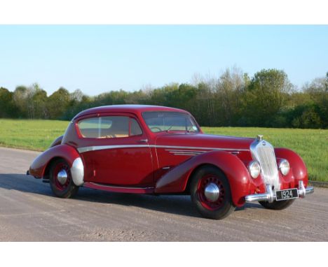 DELAGE TYPE D6 OLMPIQUE TWO DOOR SALOON 1939 the body by Letourner et Marchand in maroon with tan leather interior; by 1963 t