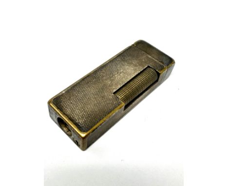 Vintage dunhill cigarette lighter  worn condition 