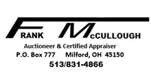 Frank McCullough, Auctioneer & Certified Appraiser