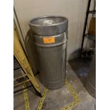 Stainless Steel Tank, approx 100 Liters, Overall Dims approx 16" Diam X 37" Overall | Rig Fee $35