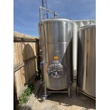 Premier Stainless 15 BBL Stainless Steel Single Wall Serving Tank, Dish Bot | Rig Fee $500 See Desc