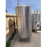 Premier Stainless 15 BBL Stainless Steel Single Wall Serving Tank, Dish Bot | Rig Fee $500 See Desc