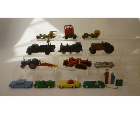 Six Corgi vehicles, eight various items by Charben, Lone Star and others, no boxes, P-F (14) (Est. plus 18% premium inc. VAT)