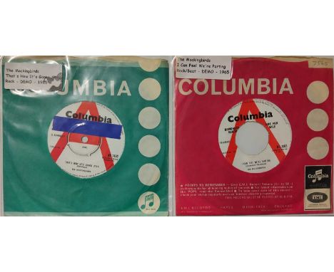 THE MOCKINGBIRDS - ORIGINAL UK COLUMBIA 7" DEMO RELEASES. More from the magic Mockingbirds with 2 x extremely scarce original