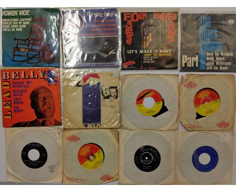 BLUES, R&amp;B AD JAZZ 7" COLLECTION - a collection of approximately 67 Blues, R&amp;B and Jazz 7"s. Collection to include: H