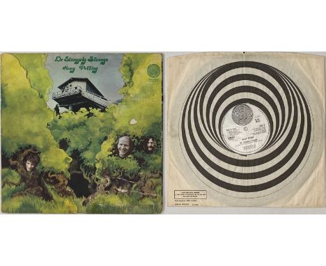DR. STRANGELY STRANGE - HEAVY PETTING LP (VERTIGO 6360 009 - UK LARGE SWIRL). A copy of Dr. Strangely Strange - Heavy Petting