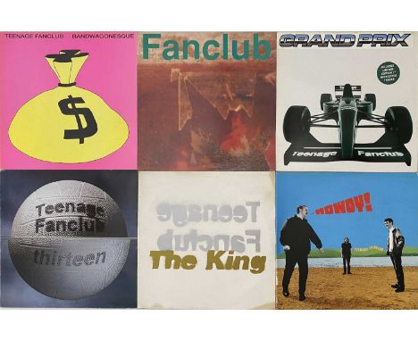 TEENAGE FANCLUB - LP PACK. A fine selection of 6 LPs by 90s indie-shoegaze group Teenage Fanclub. Titles include Grand Prix (