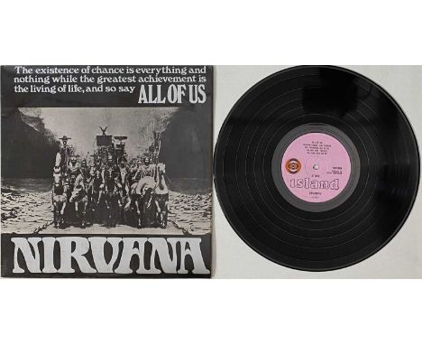 NIRVANA - ALL OF US LP (UK FIRST PRESS - PINK ISLAND - ILPS 9087). A beautiful, original UK pressing of All Of Us by British 